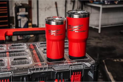 Milwaukee Packout Kırmızı Matara Bardak 887 Ml 4932479075	