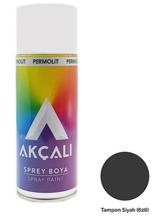 Akçalı Tampon Boyası 400 ML SİYAH