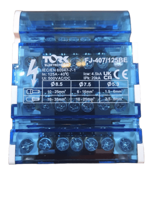 Tork 7 Delik 4 Kutup Dağıtıcı Ünite 125A FJ-407/125BE