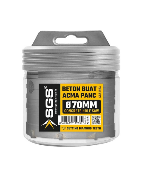Sgs Beton Buat Açma Panç 70 mm SGS1933