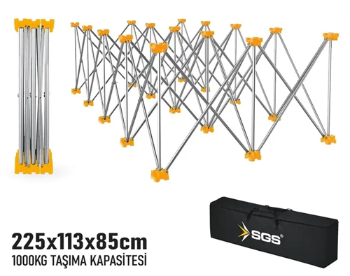 Sgs Katlanır Çalışma Tezgahı 225*113*85 cm SGS922