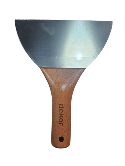 Dekor Ahşap Sap Macun Ispatula Paslanmaz 18 CM 011