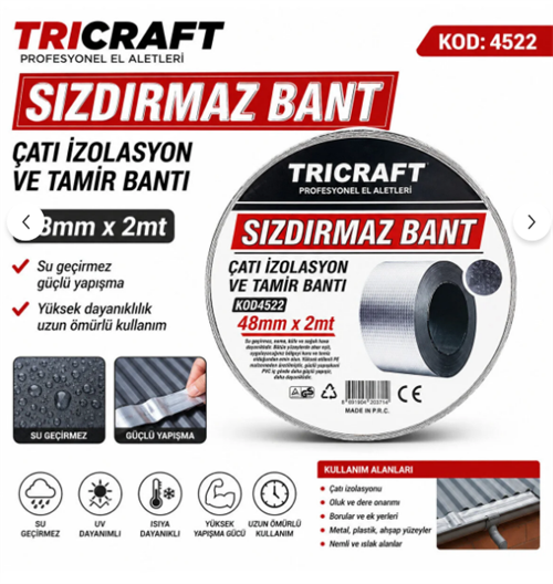 Trıcraft Sızdırmaz Bant 48MM*2MT 4522