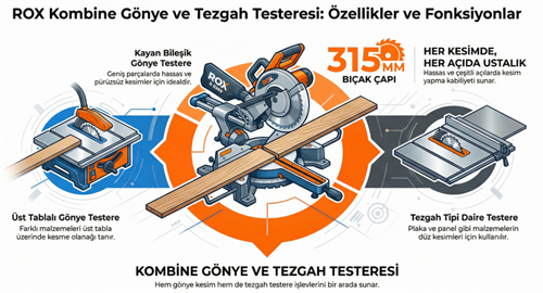 Rox Radial Gönye Kesme 315 MM 153ROX0289