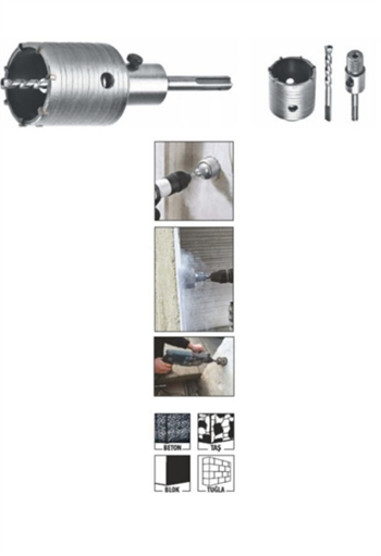 Bay-Tec Sds Beton Buat Açma Seti 60 Mm MU0877