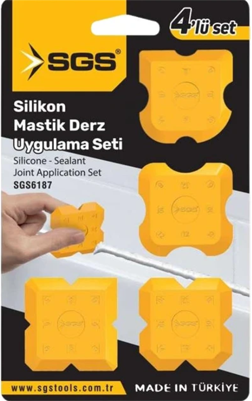 Sgs Silikon Mastik Derz Uygulama Seti SGS6187