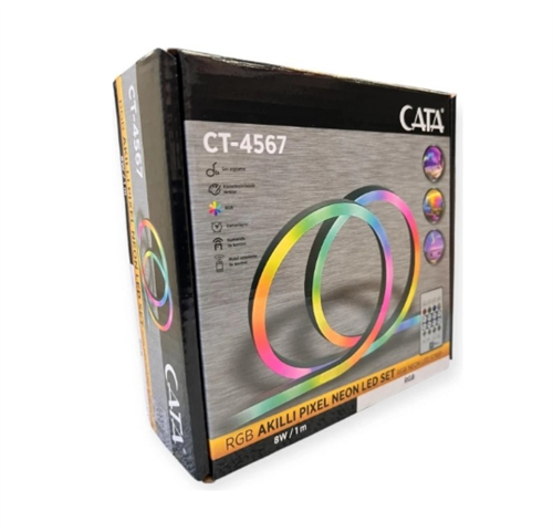 Cata Rgb Akıllı Pıxel Neon Led Set 8w 5mt CT-4567