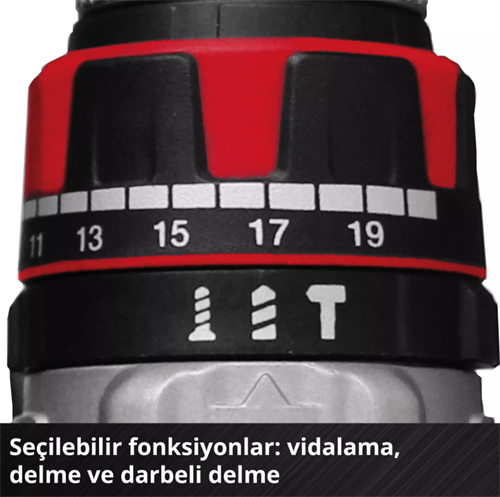 Einhell Tp-Cd 18/80 Lİ-İ BL 2*2,0Ah Akülü Darbeli Vidalama 4514306