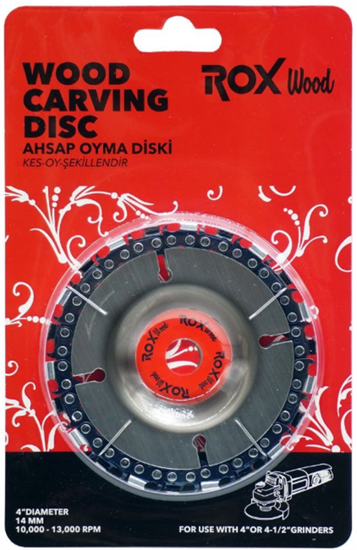Rox Wood Ahşap Oyma Disk 115 mm 153ROX1154