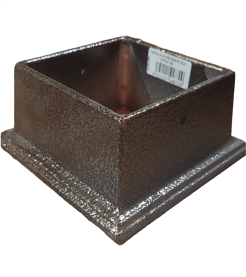Pergüle Ayağı Döküm Bakır Renk 9.5CM X 9.5CM