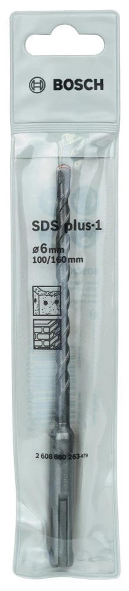 Bosch 6X160 Mm Sds Plus-1 Kırıcı Delici Matkap Ucu 2608680263