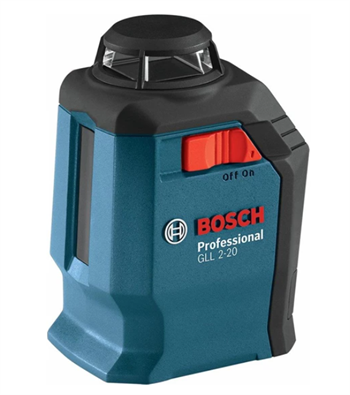 Bosch Gll 2-20 +Bm 3 Çizgi Lazer Seti Çantalı