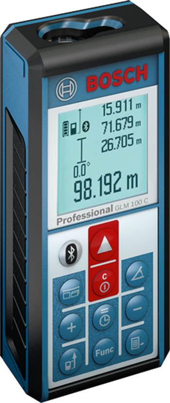 Bosch GLM 100 C Lazerli Uzaklık Ölçer Professional 100 Mt.