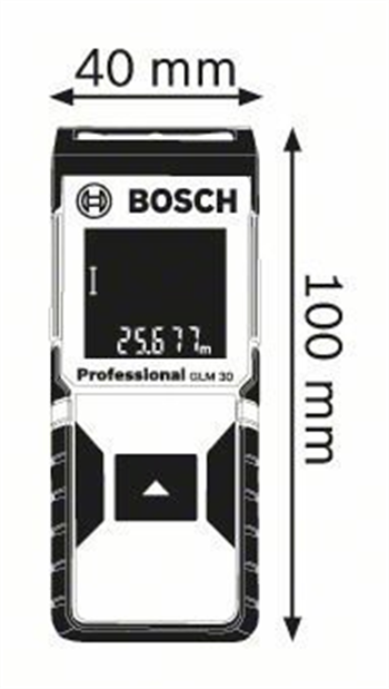 Bosch GLM 30 Lazerli Uzaklık Ölçer Professional 30 Mt.