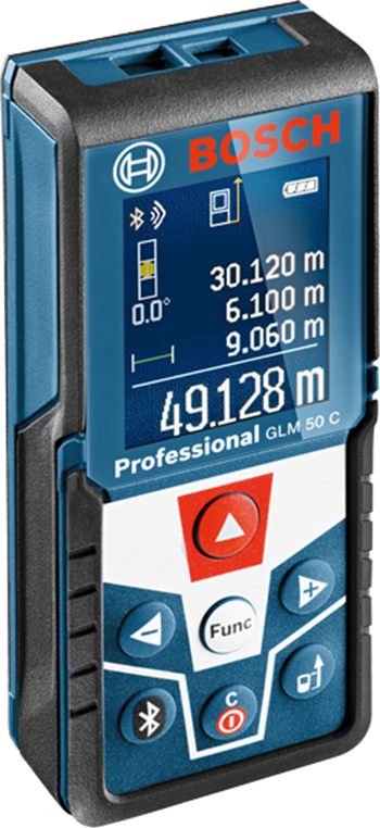 Bosch GLM 50 C Lazerli Uzaklık Ölçer Professional 50 Mt.