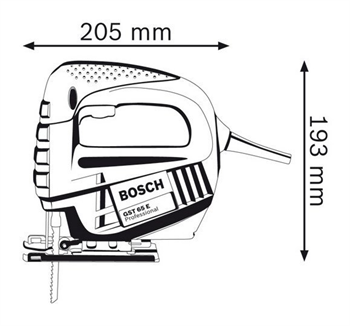 Bosch GST 65 BE 400W Elektrikli Dekupaj Testere Makinası