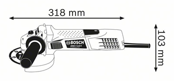 Bosch GWS 7-115 E Avuç Taşlama Makinesi