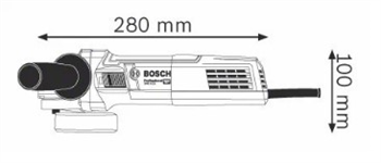 Bosch GWS 9-115 Professional Taşlama Makinesi