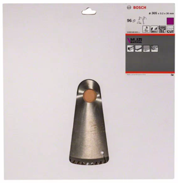 Bosch Daire Testere Bıçağı Multi Material 305x3,2x30 mm 96 Diş 2608640453