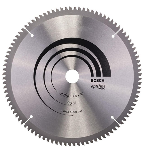 Bosch Optiline Ahşap Daire Testere Bıçağı 305x30 mm (96 Diş)