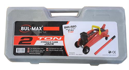 Bulmax Hidrolik Arabalı Kriko 2 Ton Bmx-1560