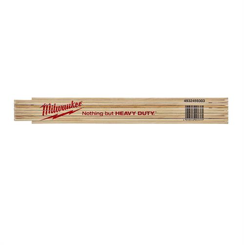 Milwaukee Katlanır Metre İnce Ahşap 2 MT 4932459303