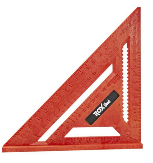 Rox Wood Abs Üçgen Gönye 175 mm 153ROX0022