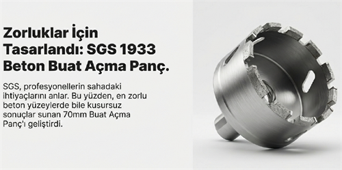 Sgs Beton Buat Açma Panç 70 mm SGS1933
