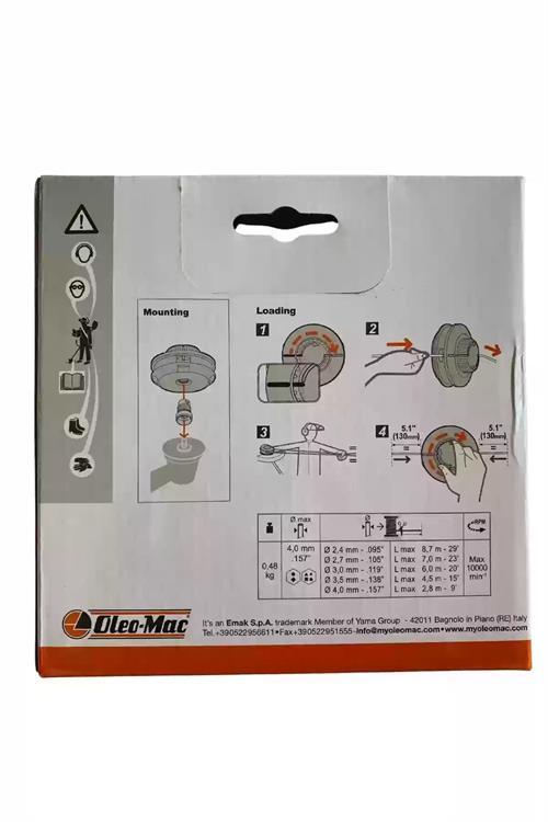 Oleomac EW130 Otomatik Tırpan Başlığı 50739095