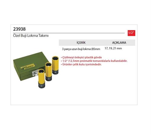 Proxxon 23938 Özel Buji Lokma Takımı
