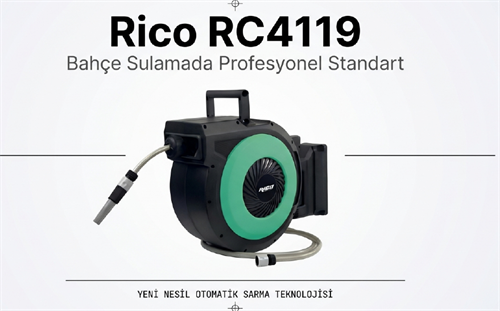 Rıco Makaralı Bahçe Hortumu 1/2 20 MT RC4119