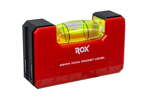 Rox Mıknatıslı Mini Cep Su Terazisi 65 mm 153ROX0280