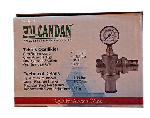 Candan Su Basınç Regülatörü Rekorsuz 1