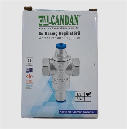 Candan su basınç regülatörü rekorsuz 1/2