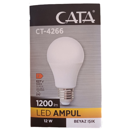Cata 12W Beyaz Led Ampul CT- 4266