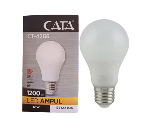 Cata 12W Beyaz Led Ampul CT- 4266
