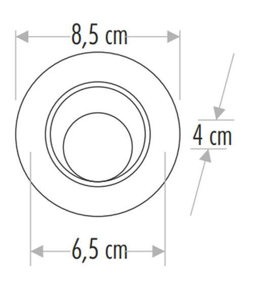 Cata Akik Led Spot 7W Günışığı CT-5252