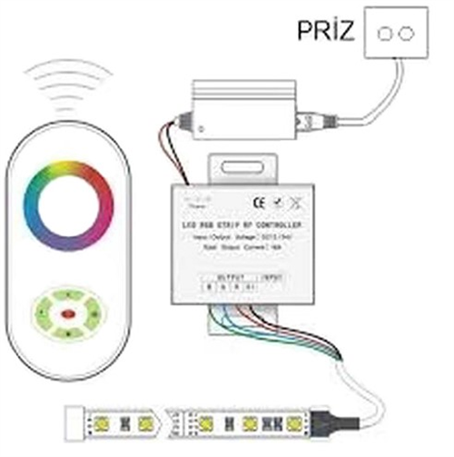 Cata Rgb Kumanda 24A 25 Mt CT-9117