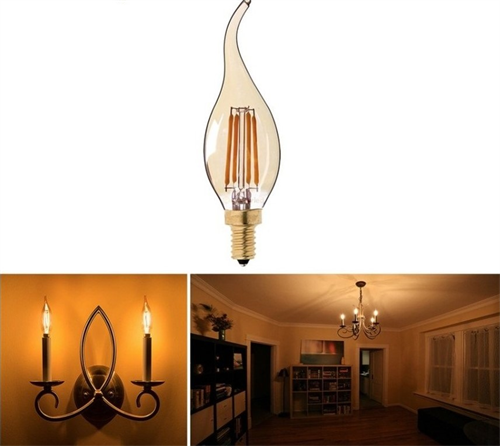 Cata Rustik Led Ampul 4W Amber E14 CT-4281