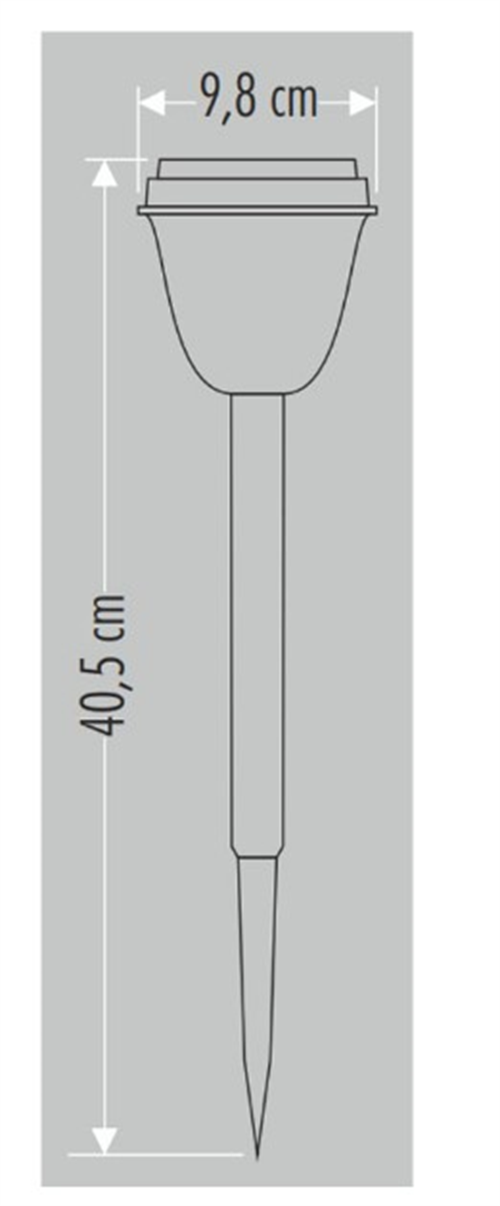 Cata Solar Bahçe Armatür 5W Beyaz CT-7316