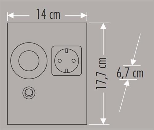 Cata Tezgah Armatürü 6400K Beyaz Işık 1W CT-5211  