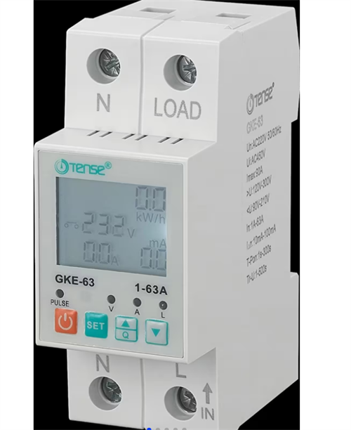 Tense Momofaze Yüksek ve Düşük Gerilim Kontrol Rölesi 63A Gke-63