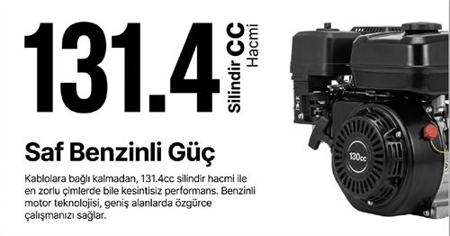 Factor Benzinli Çim Biçme Makinası İtmeli 40 CM UME40