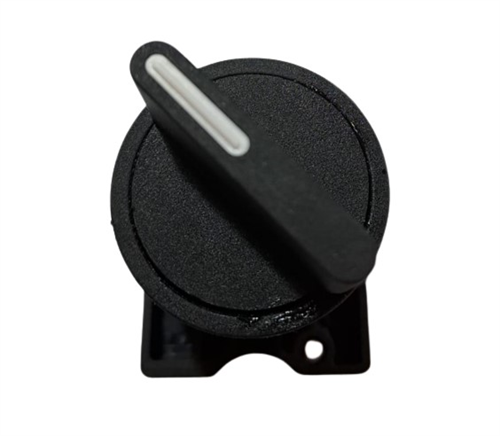 Chint Mandal Buton 2 Konum Kalıcı NP2 Siyah