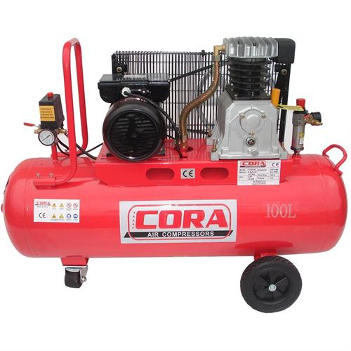 Cora 2.5 Hp 8 Bar 100 LT Hava Kompresörü