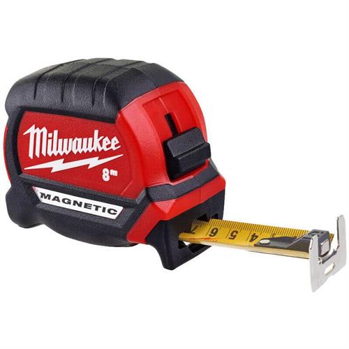 Milwaukee 8 Mt Manyetik Şerit Metre 4932464600