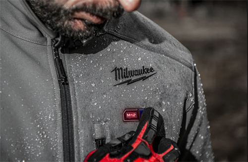 Milwaukee M12 Hj Grey 5-0 Isıtıcılı Mont Gri XL 4933478975