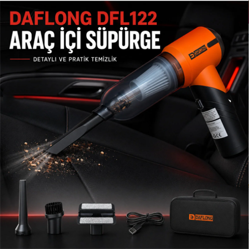 Daflong Akülü Süpürge Makinası Dfl122