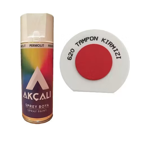 Akçalı Tampon Boyası 400 ML Kırmızı