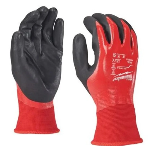 Milwaukee Sıvı ve Yağ 1.Derece Kesik Korumalı Eldiven 10/XL PK(12) 4932493226